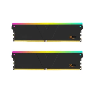 رم دسکتاپ DDR5 دو کاناله 6400 مگاهرتز CL32 وی کالر مدل Manta XSky RGB ظرفیت 32 گیگابایت