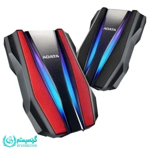 هارد اکسترنال ای دیتا مدل HD770G ظرفیت دو ترابایت دارای رابط USB Type-A 3.2