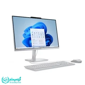 کامپیوتر همه کاره 23.8 لنوو مدل A100 با پردازنده Core i3 N305 رم 8 گیگابایت از نوع DDR4 حافظه داخلی 512 گیگابایت SSD کارت گرافیک Intel Graphics (integrated) نمایشگر از نوع IPS